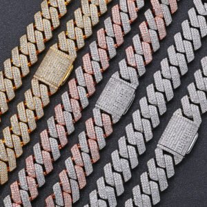 Wholesale 20mm Iced Out Miami Cuban Chain