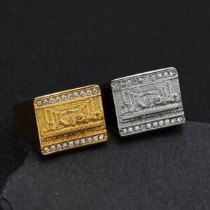 Vintage 316SS The Last Supper Hip Hop Men's Ring | ZSM