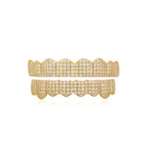 Wholesale Iced Out Full Pave Grillz Set