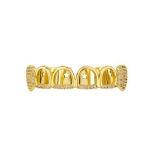 Wholesale Iced Out Hollow Grillz Set