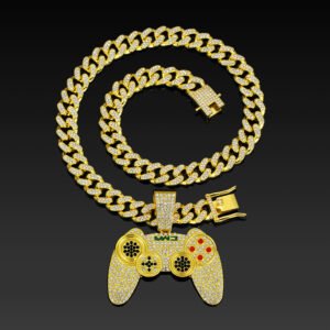 Game Controller Pendant Necklace