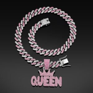 Iced Queen Pendan Necklace