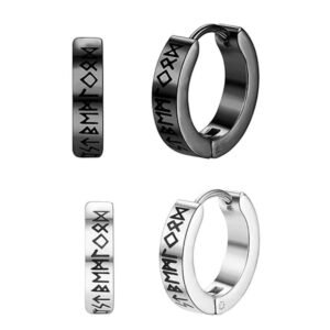 Stainless Steel Hoop Earrings